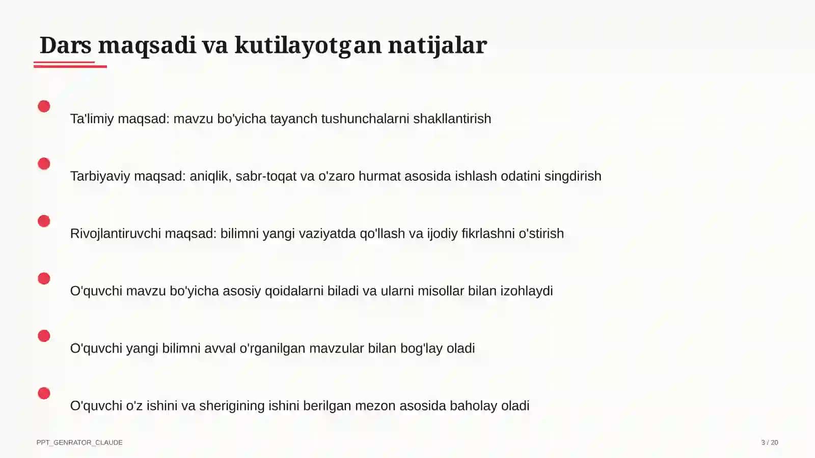 Job interview and career vocabulary (11-sinf) Ingliz tili (1– 11) — metodik birlashma uchun 3