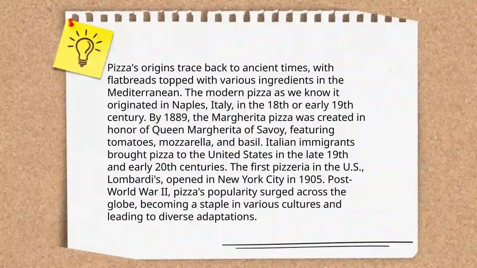 Interesting facts about pizza 3