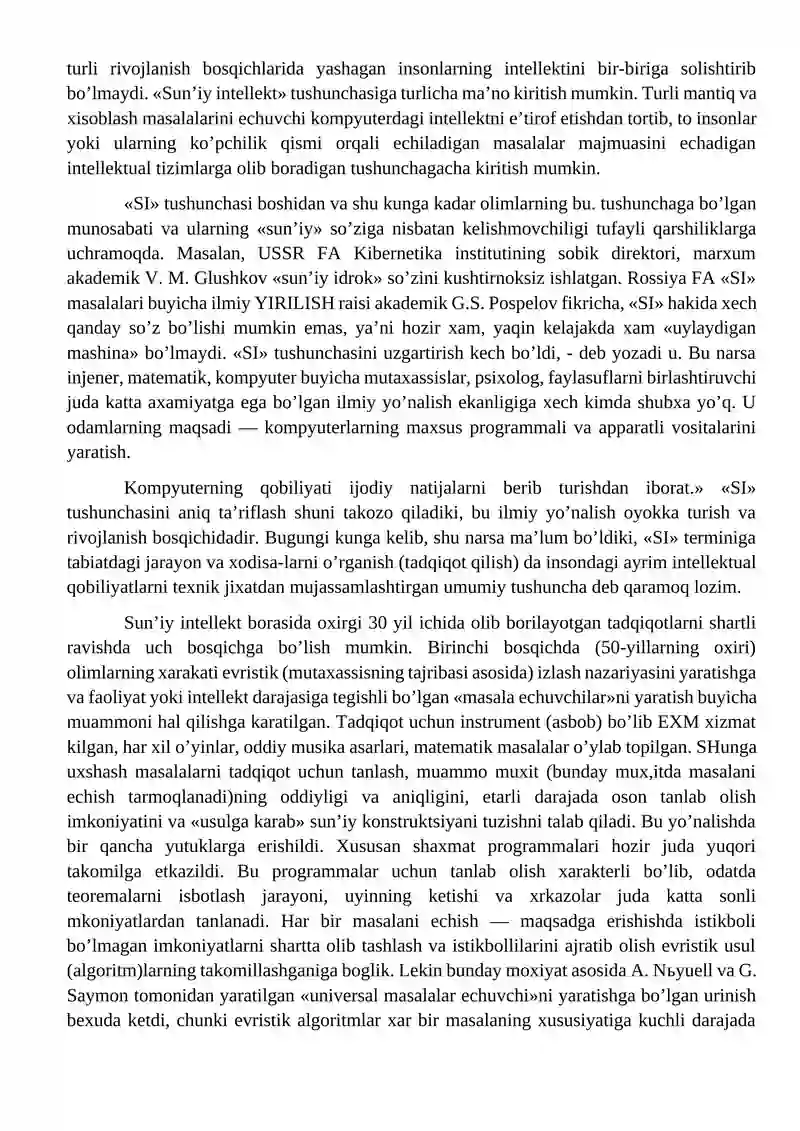 Sun’iy intellekt texnologiyalari 3