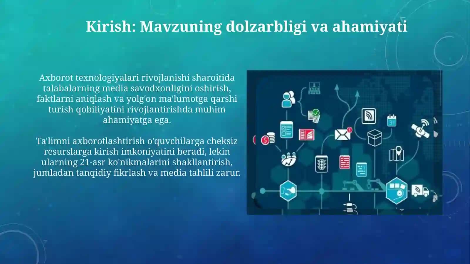 Ta’limni axborotlashtirish sharoitida talabalardamediasavodxonlikni rivojlantirish 3