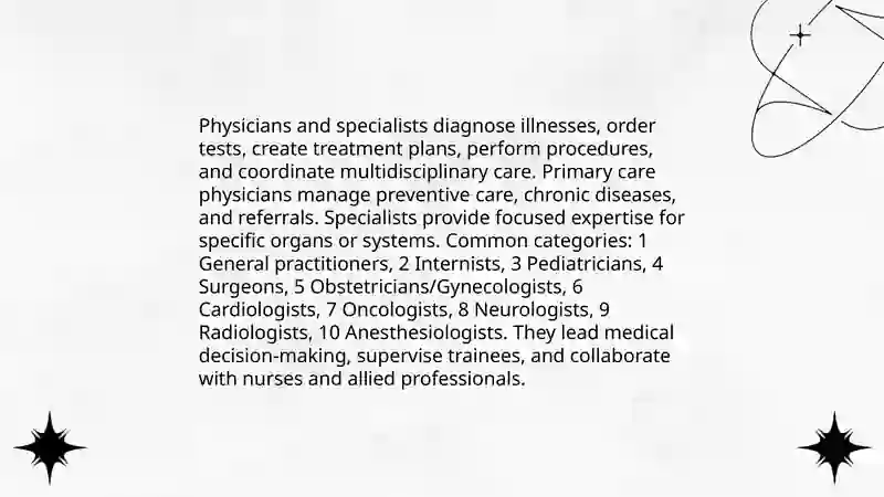 Roles in a Hospital Exploration 3