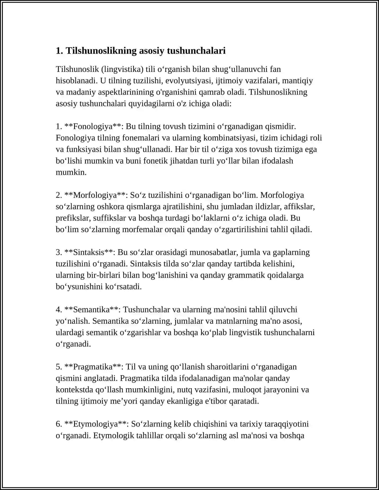 UMUMIY TILSHUNOSLIK KURSINING ASOSIY MASALALARI 3