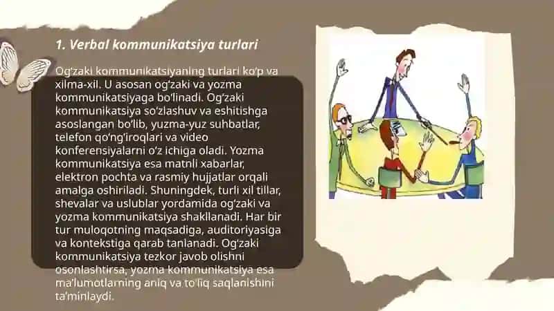 Nutqning verbal va noverbal turlari 3