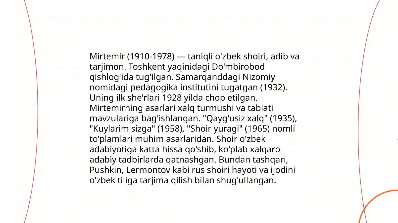 Mirtemirning "Surat" dostoni tahlili 3