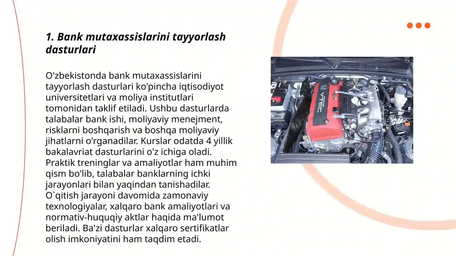O'zbekiston Respublikasining bank mutaxassislarini tayyorlash, qayta tayyorlash va malakasini oshirish tizimi 3