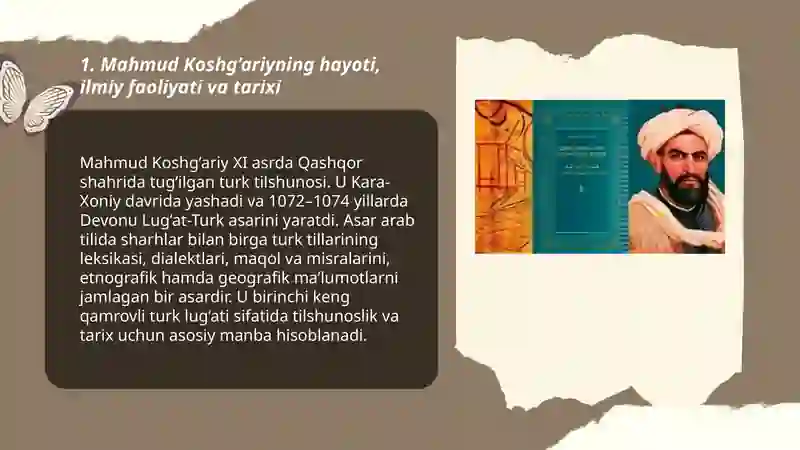 Mahmud Koshg’ariy “Devoni Lug’at-Turk” 3