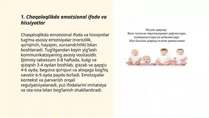 Chaqaloqlik davrining psixologik xususiyatlari 3