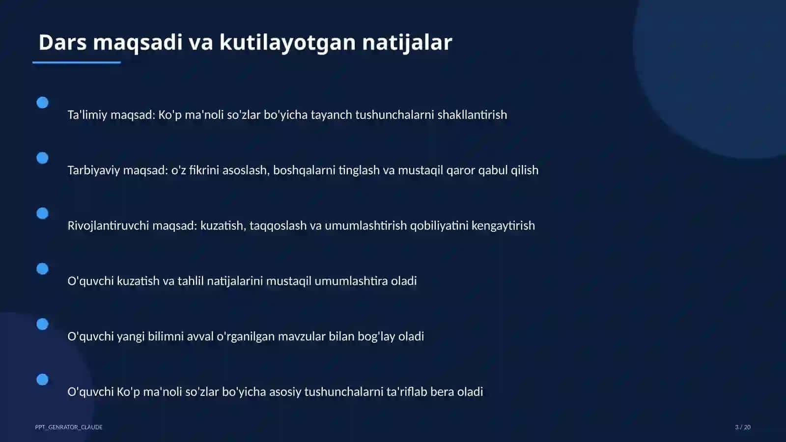Ko'p ma'noli so'zlar (5-sinf) 3