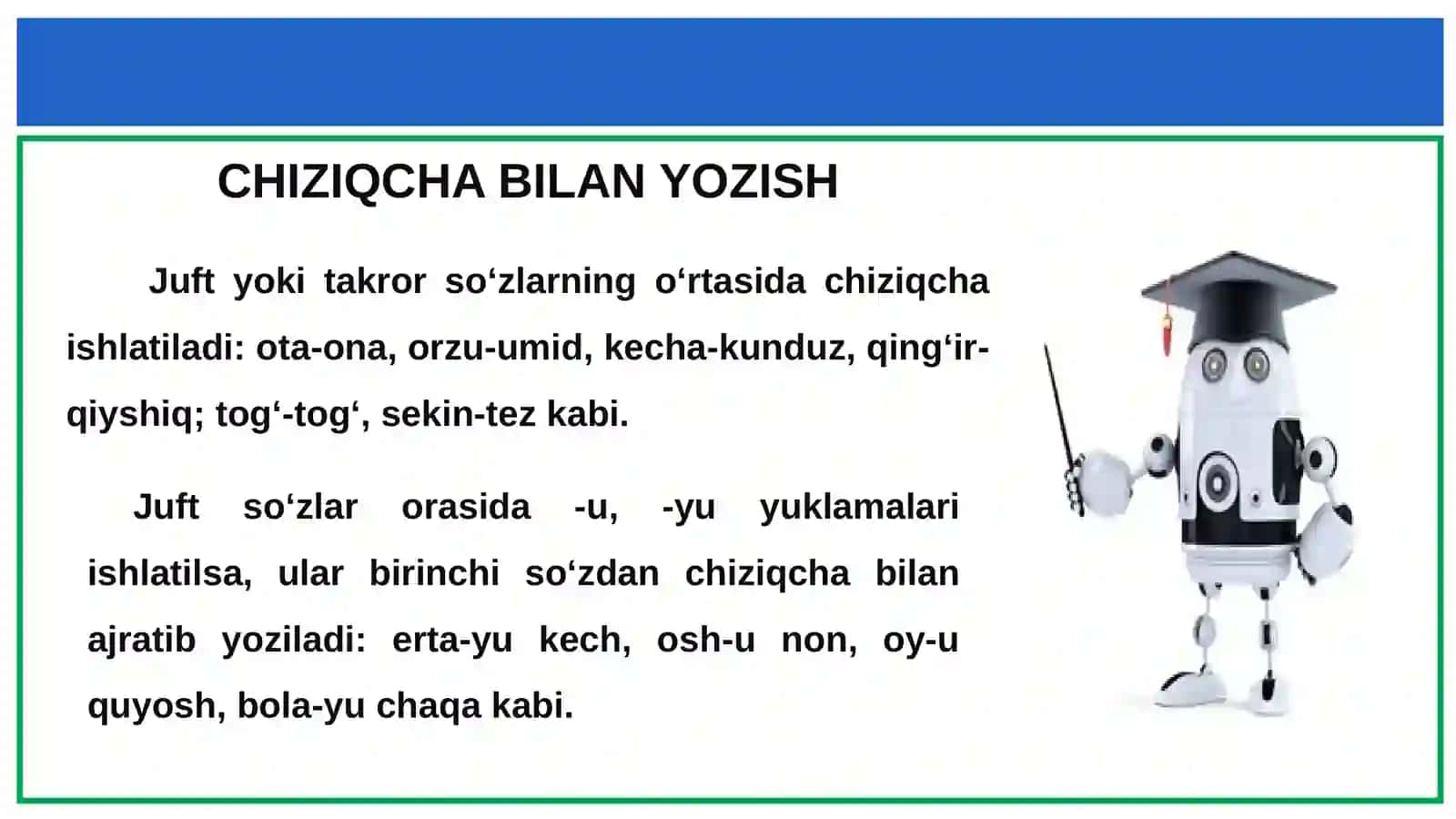 CHIZIQCHA BILAN YOZISH 3