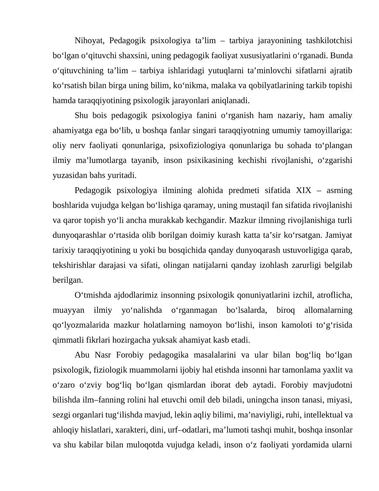 Pedagogik psixologiya fanining predmeti, vazifalari va ahamiyati 3