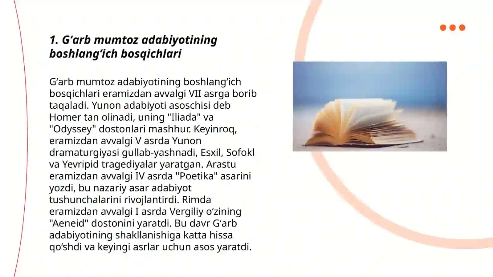 Gʻarb mumtoz adabiyotida adabiy-tanqidiy fikrlar taraqqiyoti 3