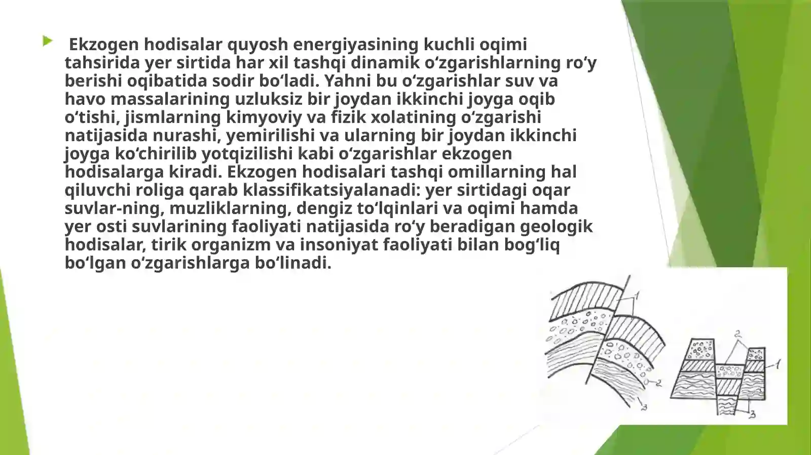 Geologik hodisalar haqida 3