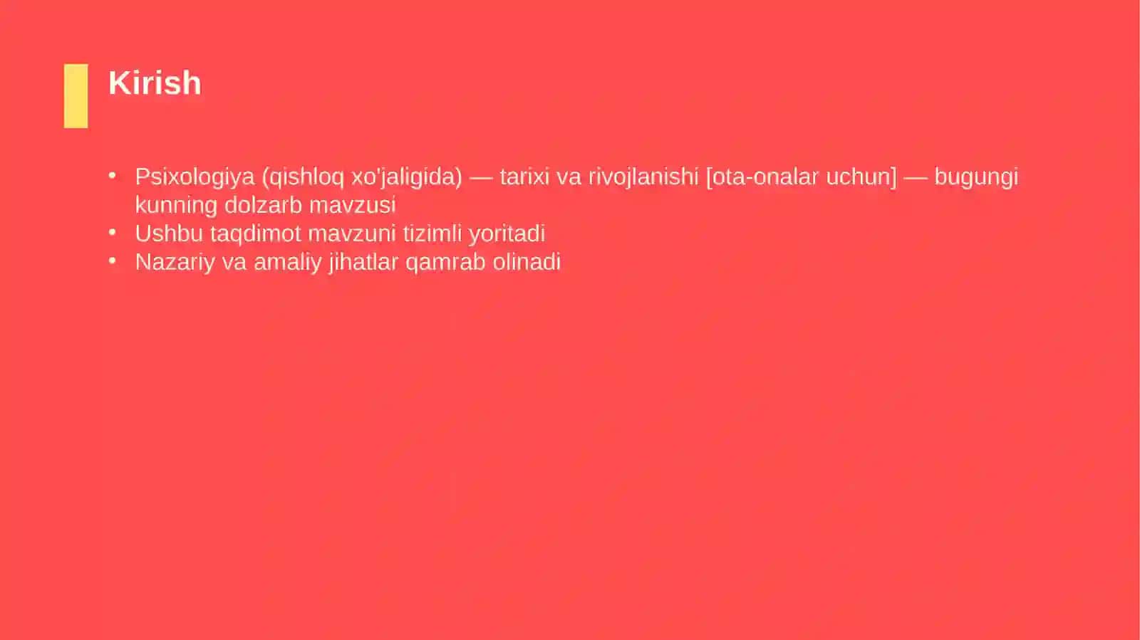 Psixologiya (qishloq xo'jaligida) — tarixi va rivojlanishi [ota-onalar uchun] 3