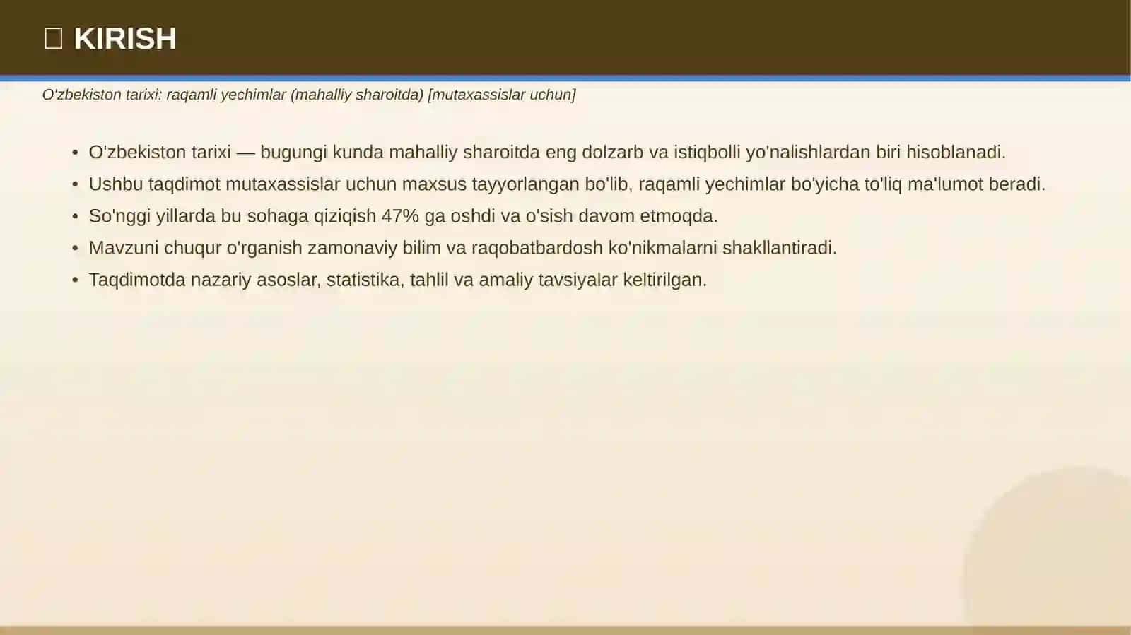 O'ZBEKISTON TARIXI 3