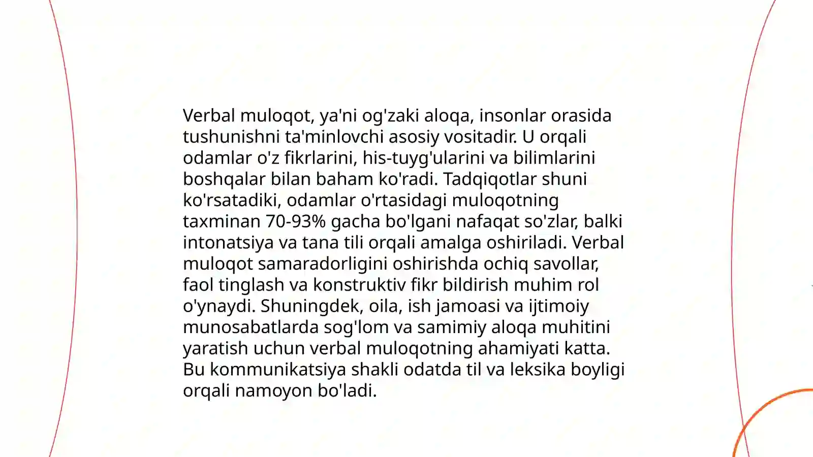 Noverbal muloqot koʼnikmalari 3