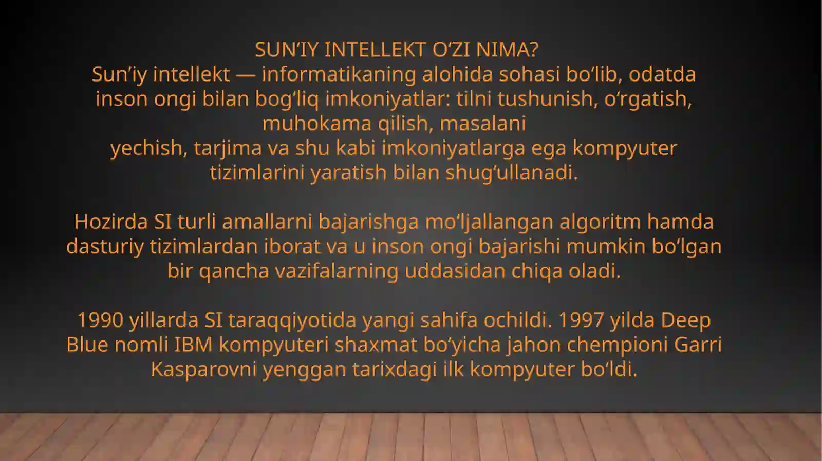 Sun’iyintellekt 3