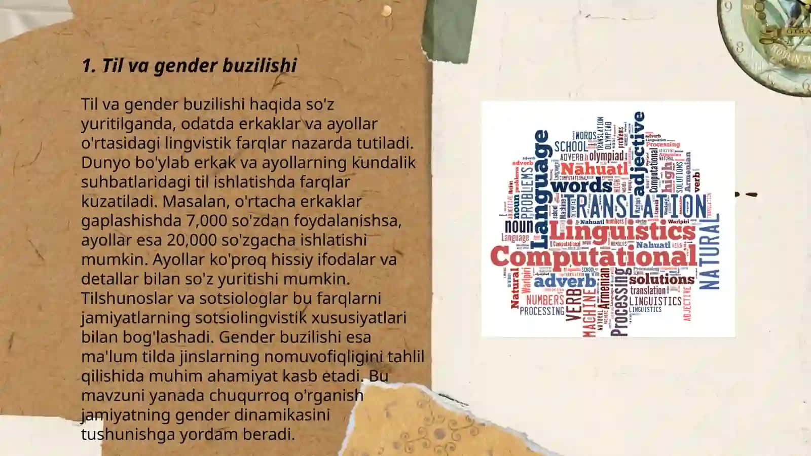 Tilni gender o'rganish -amaliy tilshunoslik vazifasi sifatida 3