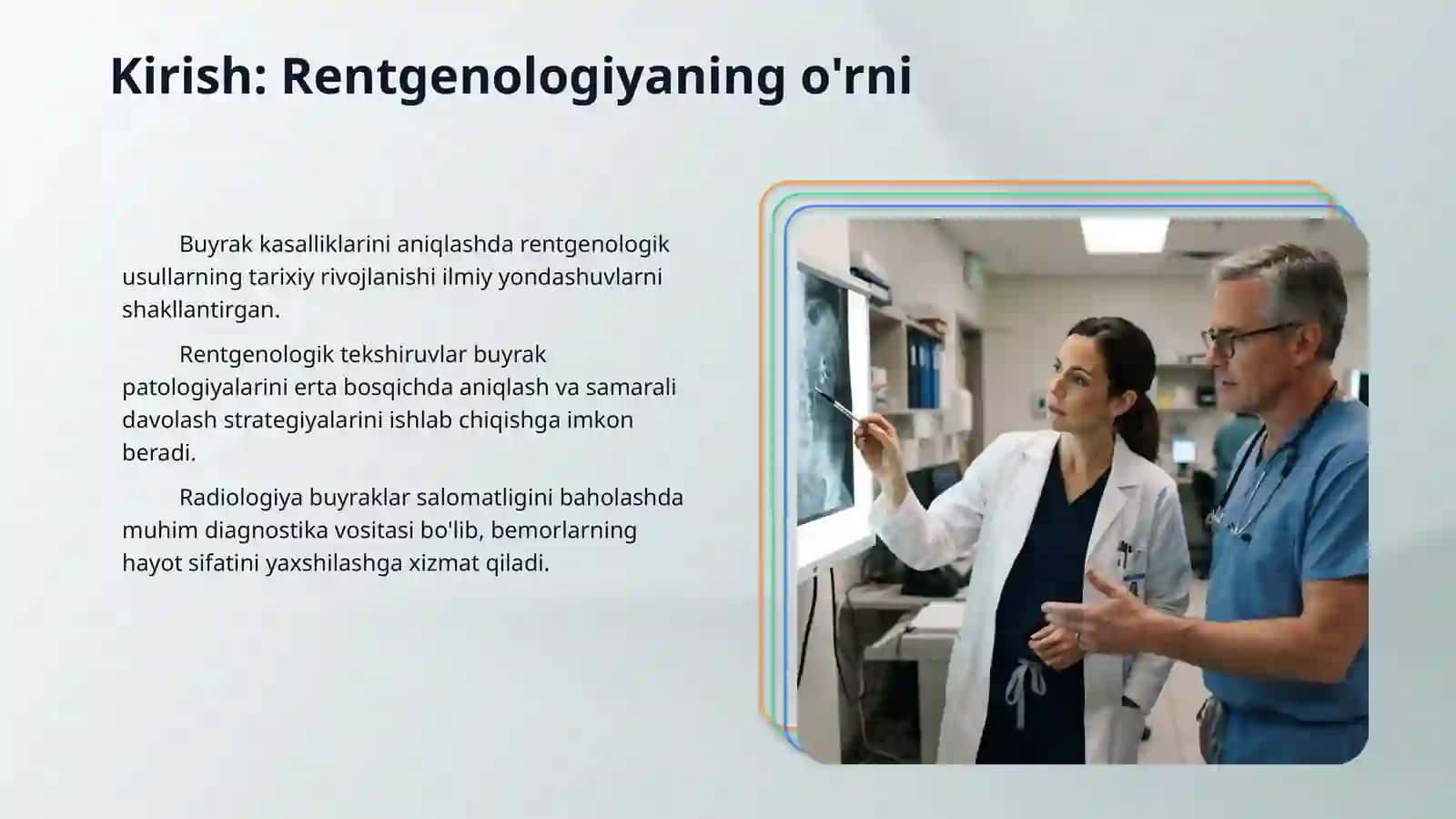 Buyrak kasalliklarida rentgenologik tekshirish usullari 3