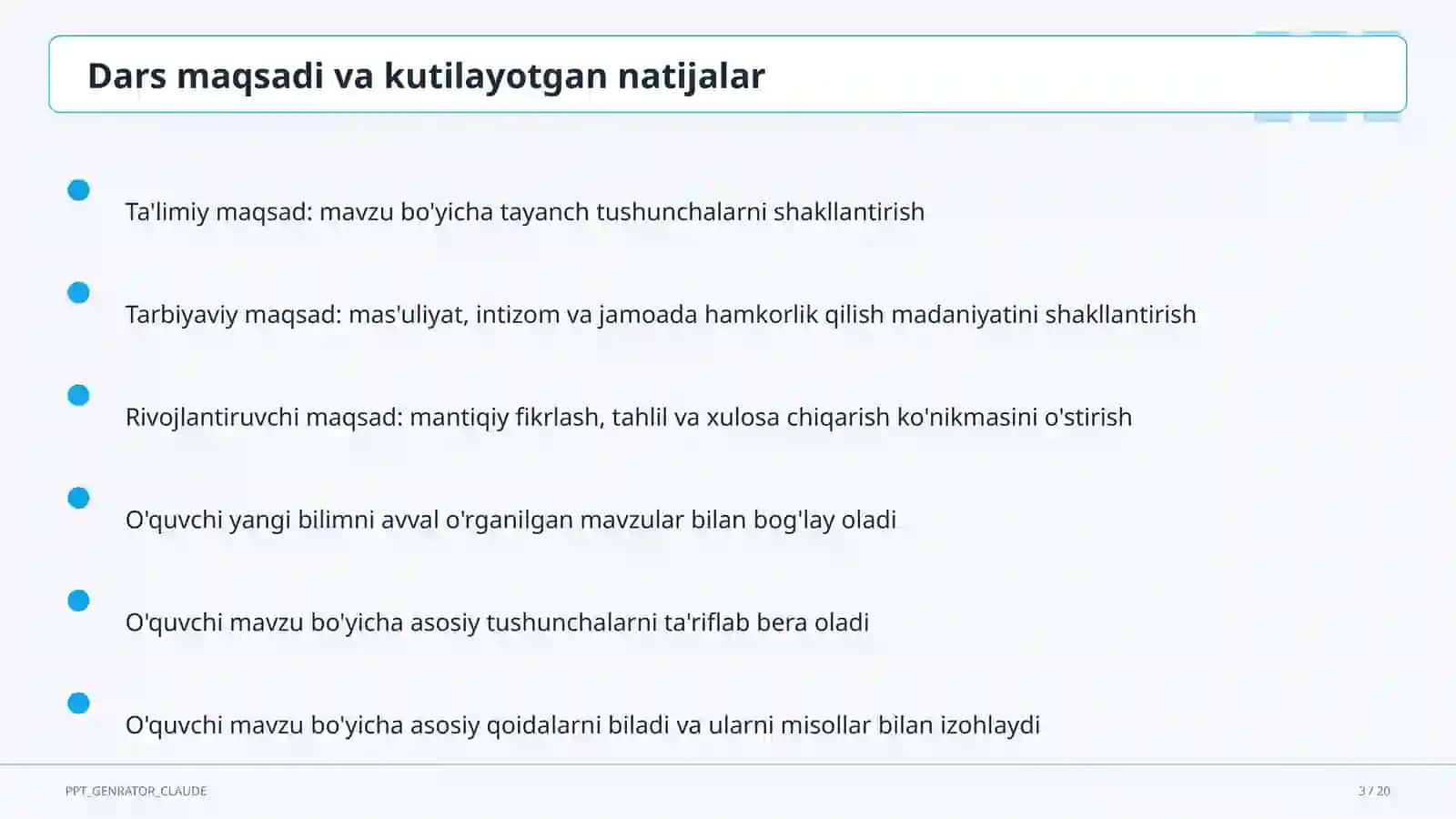 O'qituvchining nutq madaniyati va pedagogik muloqot 3