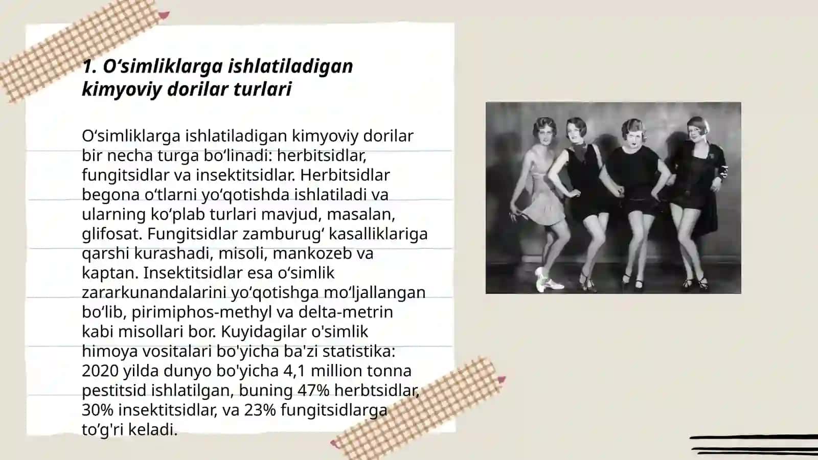 Oʻsimliklarga sepiladigan kimyoviy dorilarning inson va ekologiyaga ta'siri 3