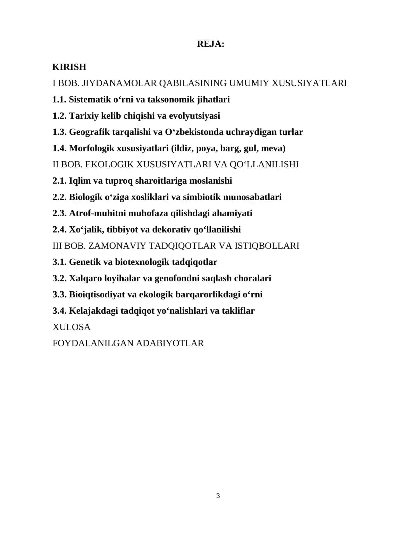 JIYDANAMOLAR QABILASI 3