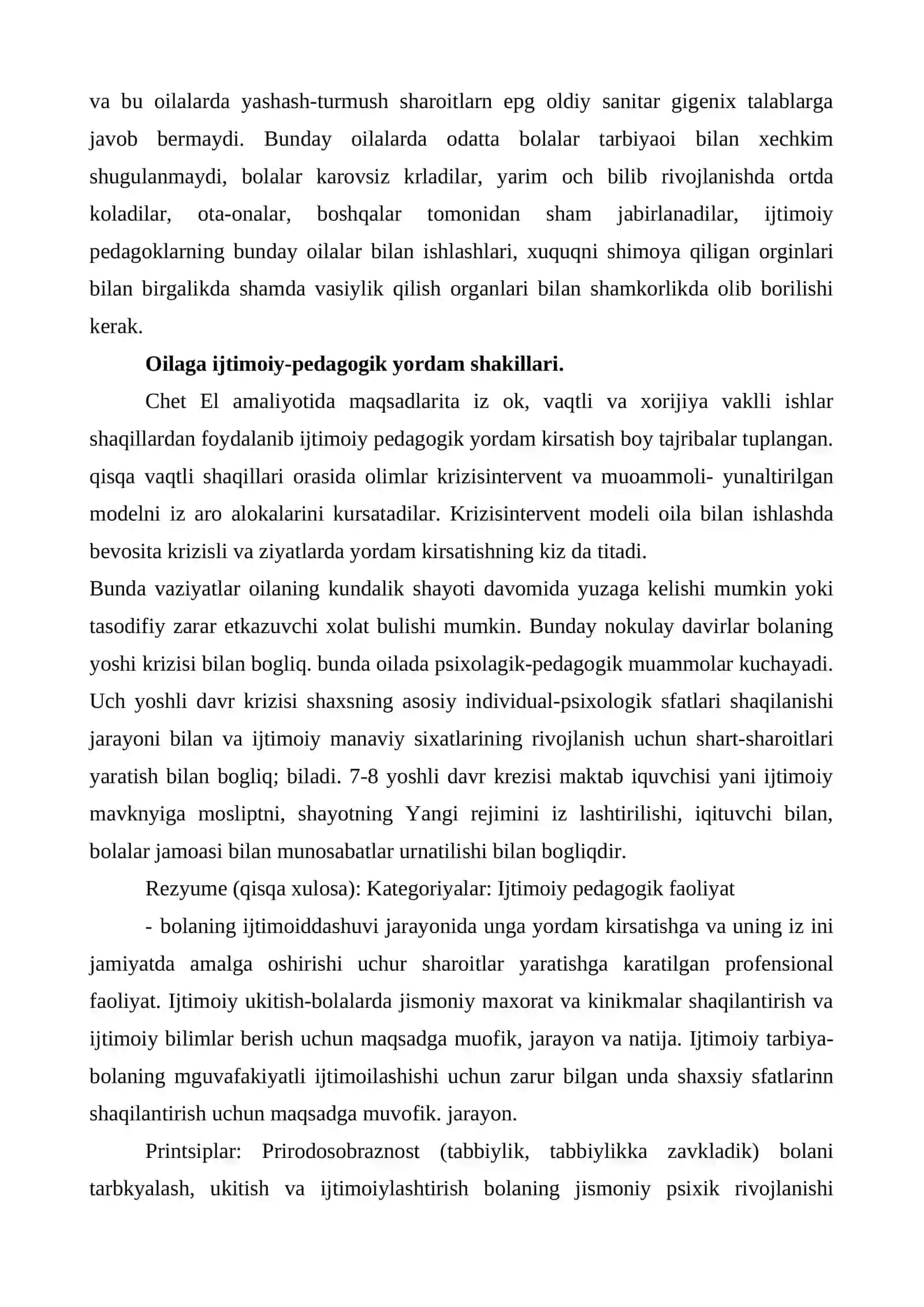 Oilada bilan ijtimoiy-pedagogik faoliyat 3