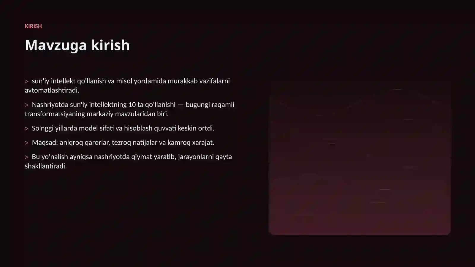 AI INSIGHTS • PREMIUM TAQDIMOT 3