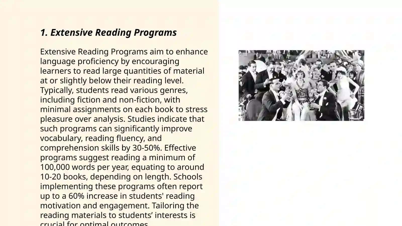 Extensive Reading Programs 3