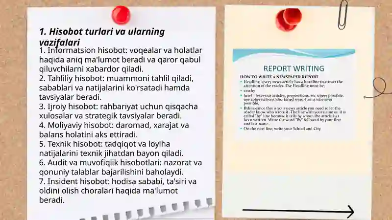 Report writing 3