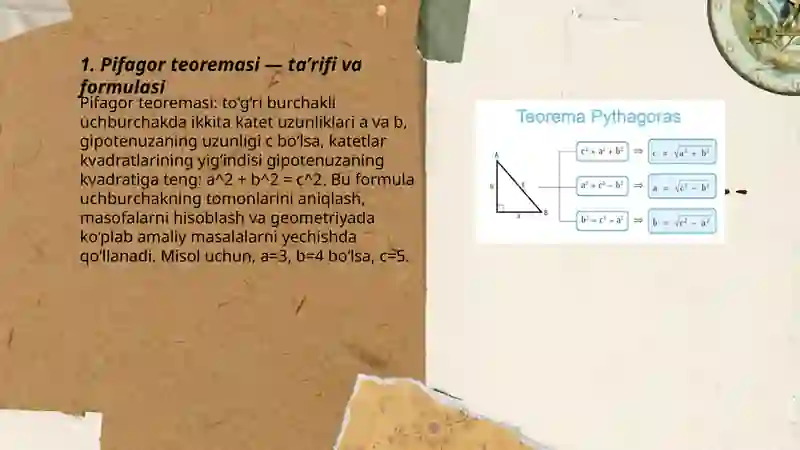 Pifagor teoremasi 3
