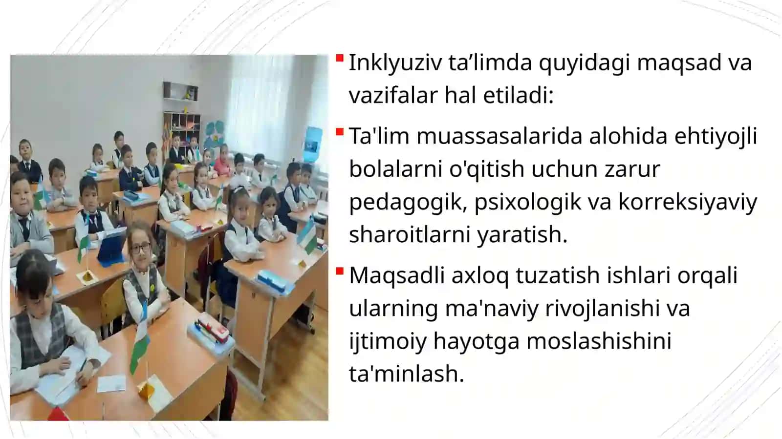 INKLYUZIV TA’LIMNI TASHKIL ETISHNING PEDAGOGIK VA PSIXOLOGIK TOMONLARI 3