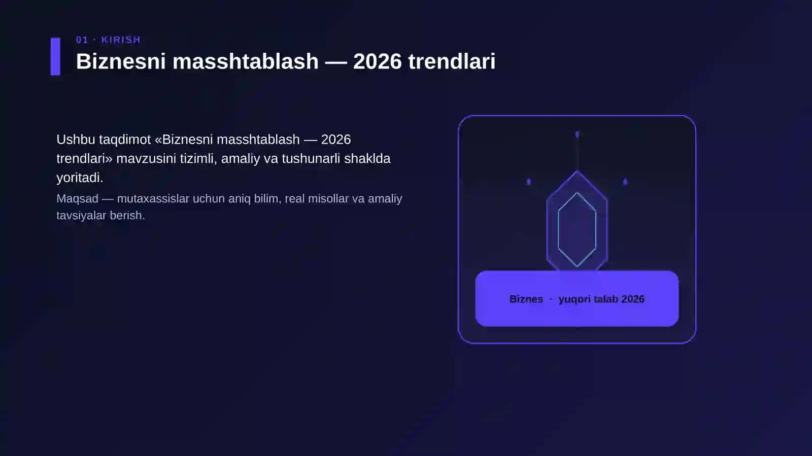 Biznesni masshtablash — 2026 trendlari 3