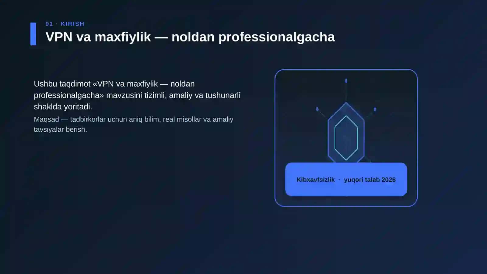 VPN va maxfiylik — noldan professionalgacha 3