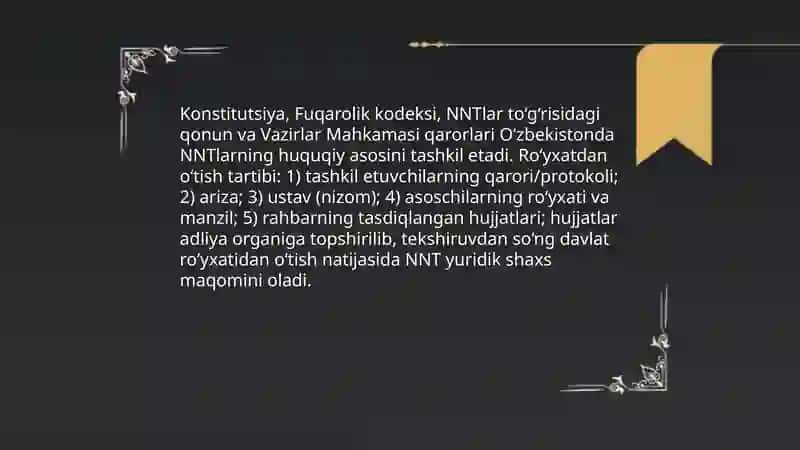 O'zbekistonda nodavlat notijorat tashkilotlari 3