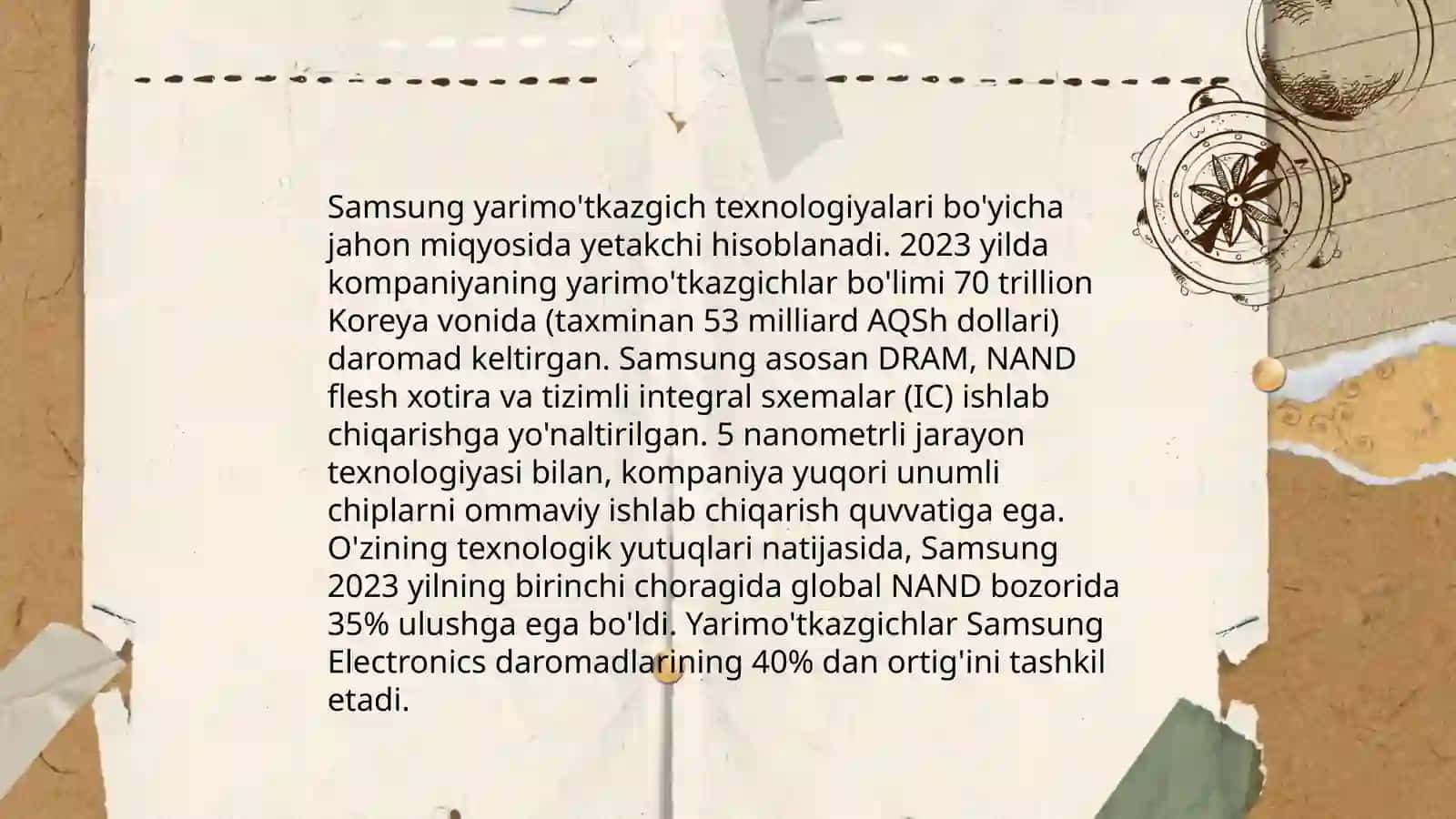 Samsung yarimo'tkazgich texnologiyalari 3