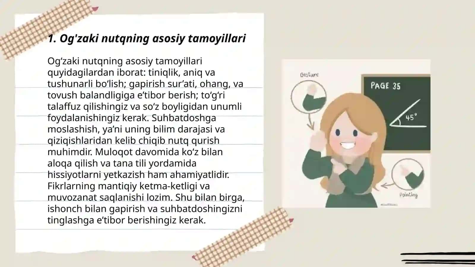 Og'zaki nutqning asosiy tamoyillari 3