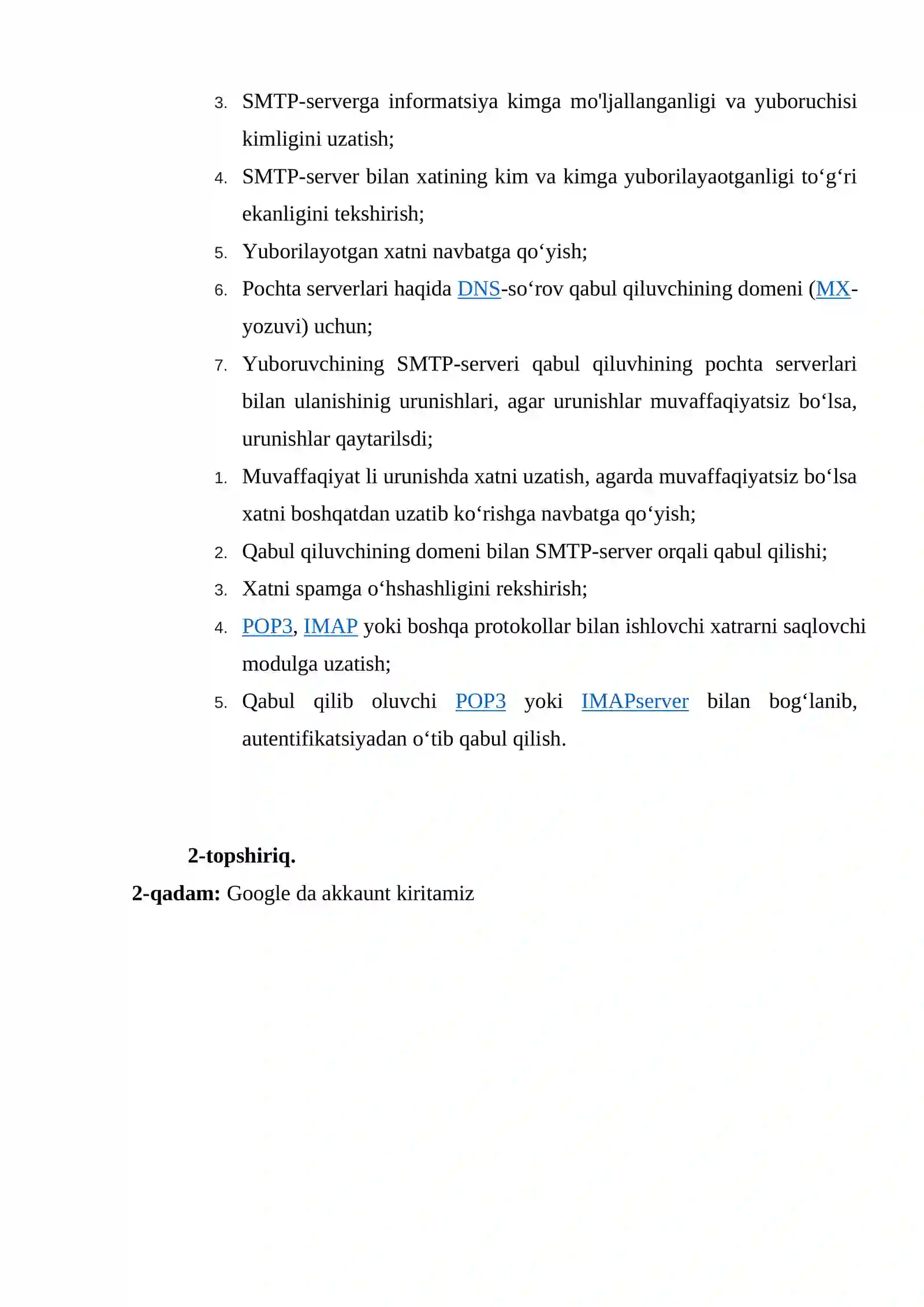 Internet  tarmog`i  xizmatlari 3