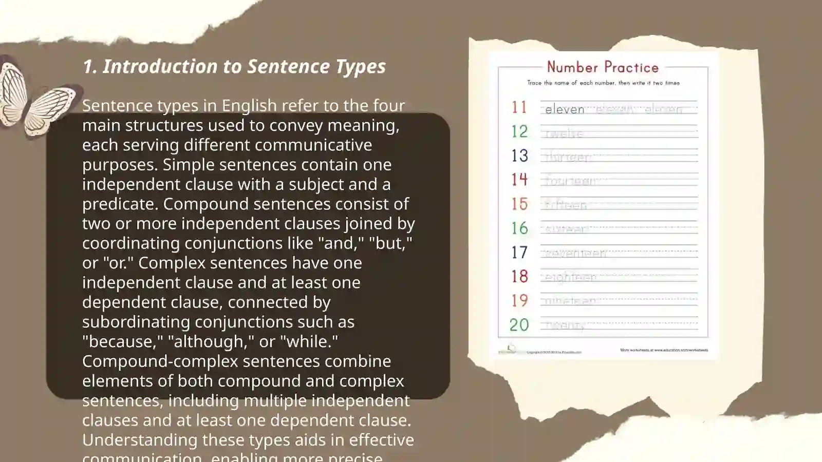 Writing Simple, Compound and Complex 3