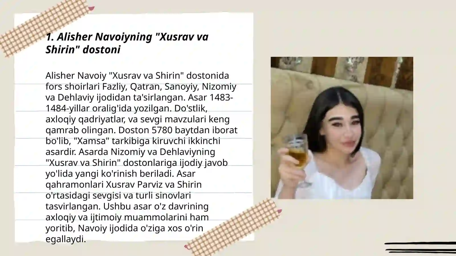 "Xusrav va Shirin"dostoni 3