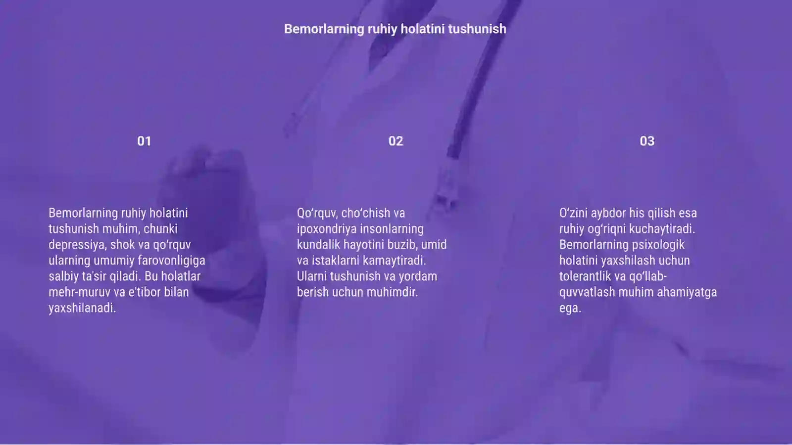Bemorlarning ruhiy xolati 3