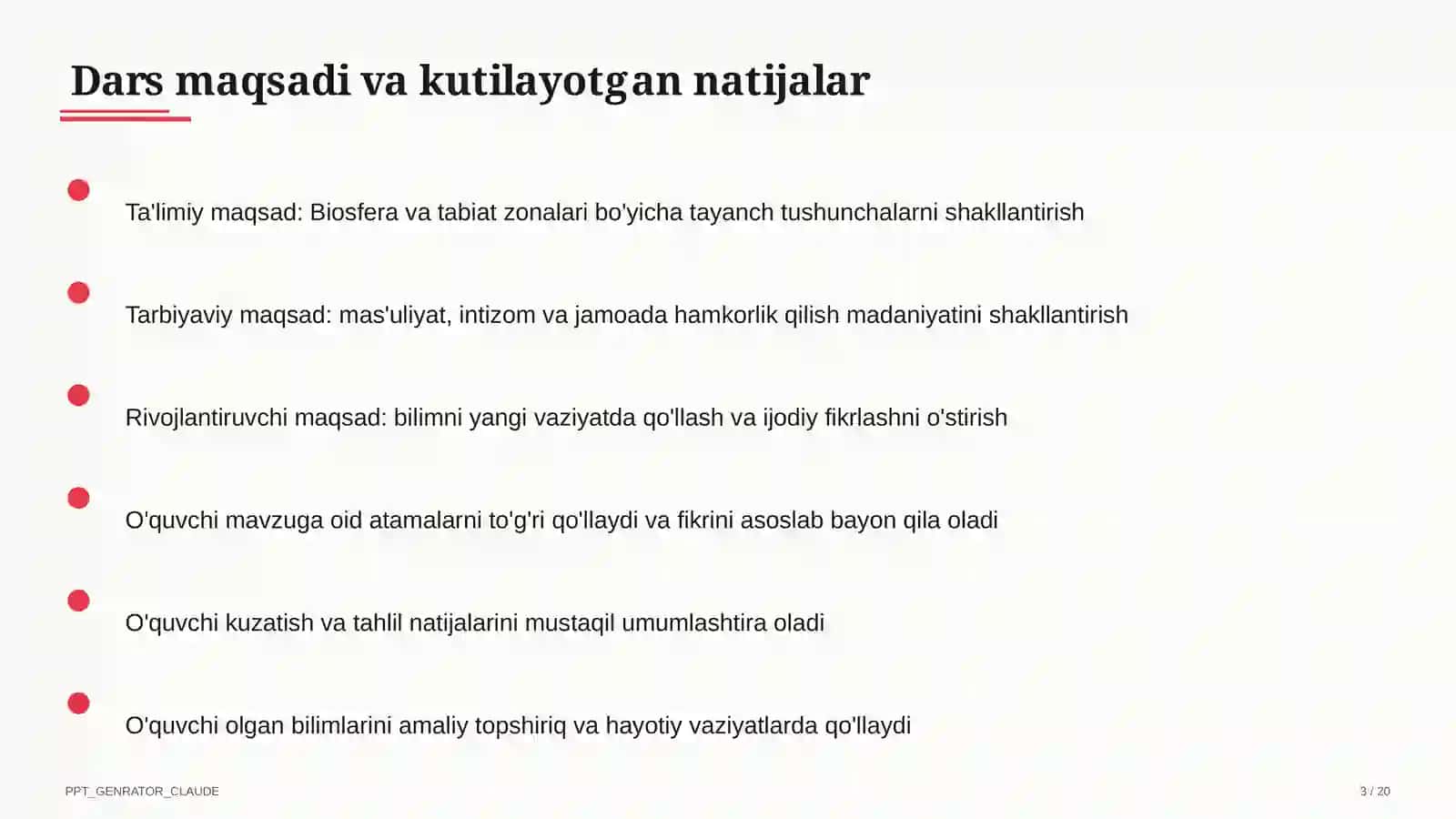 Biosfera va tabiat zonalari (6-sinf) 3