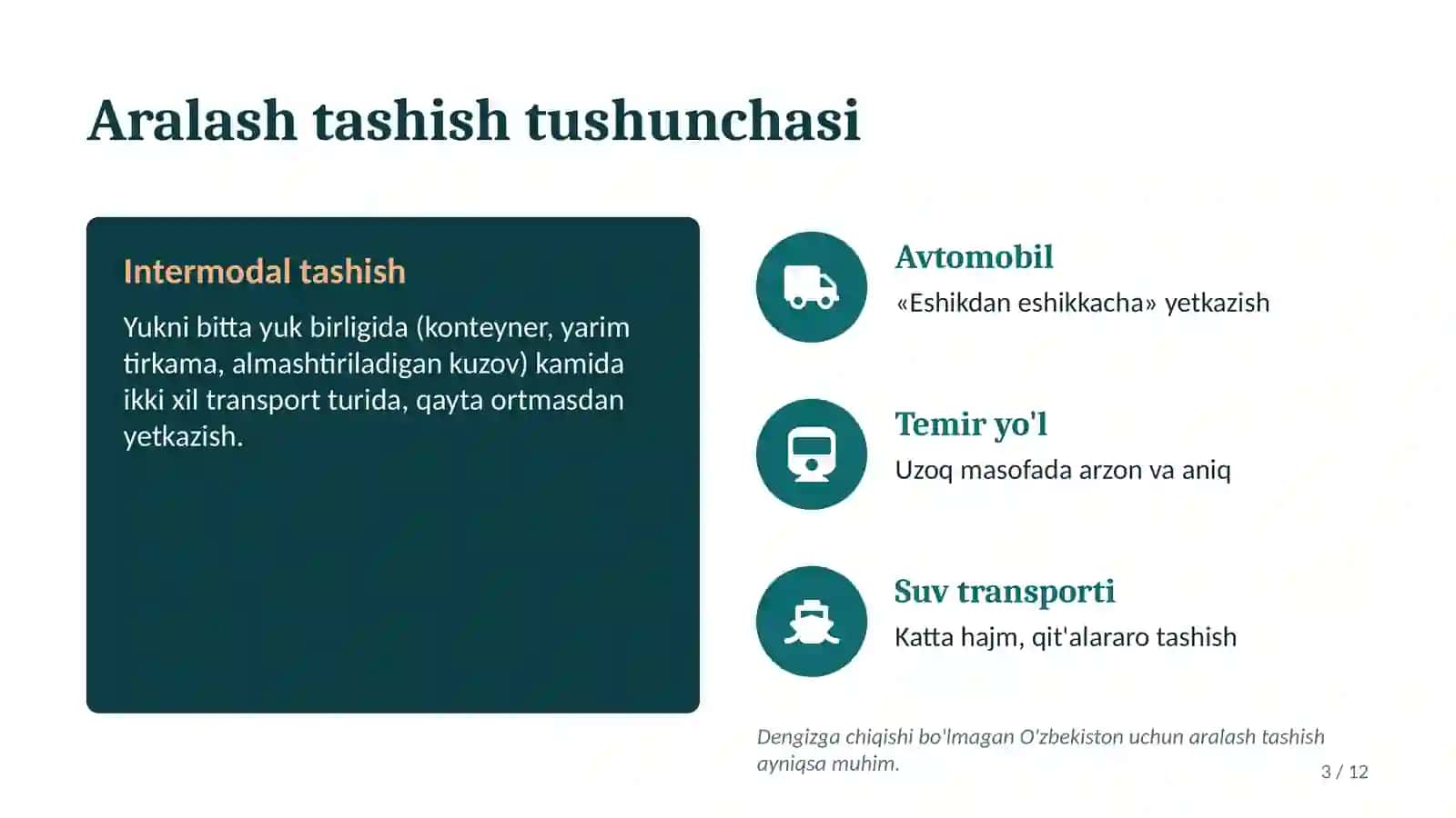 Kon transport mashinalari fani 3
