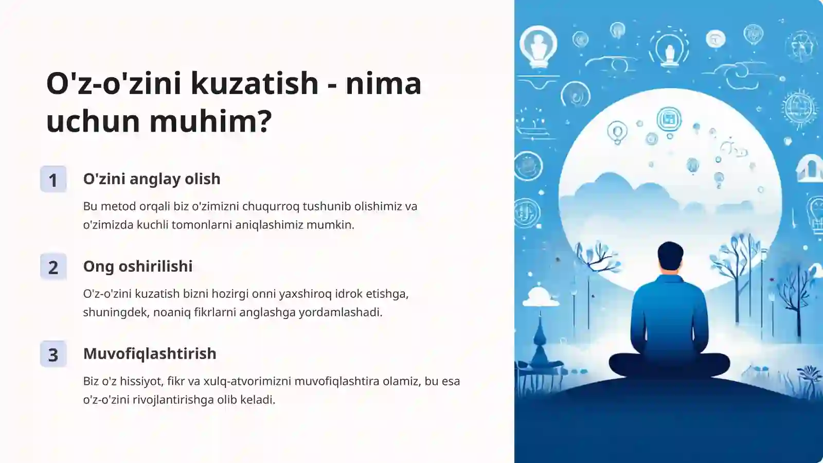 O’z-o’zini kuzatish metodi. 3