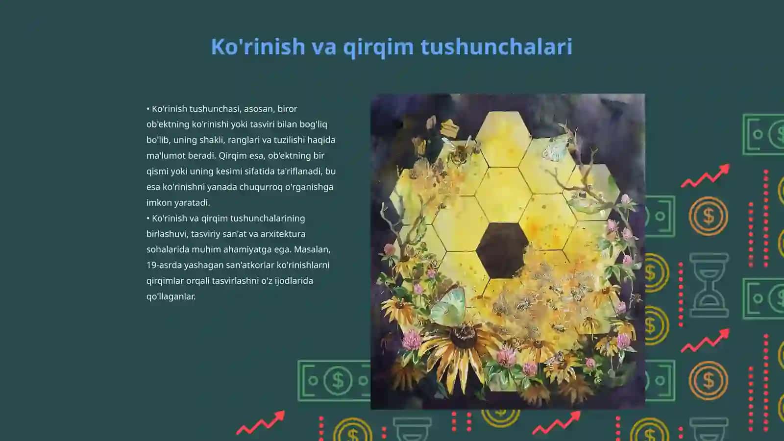 Ko'rinishlarning qismini qirqimning qismi bilan birlashtirib tasvirlash 3