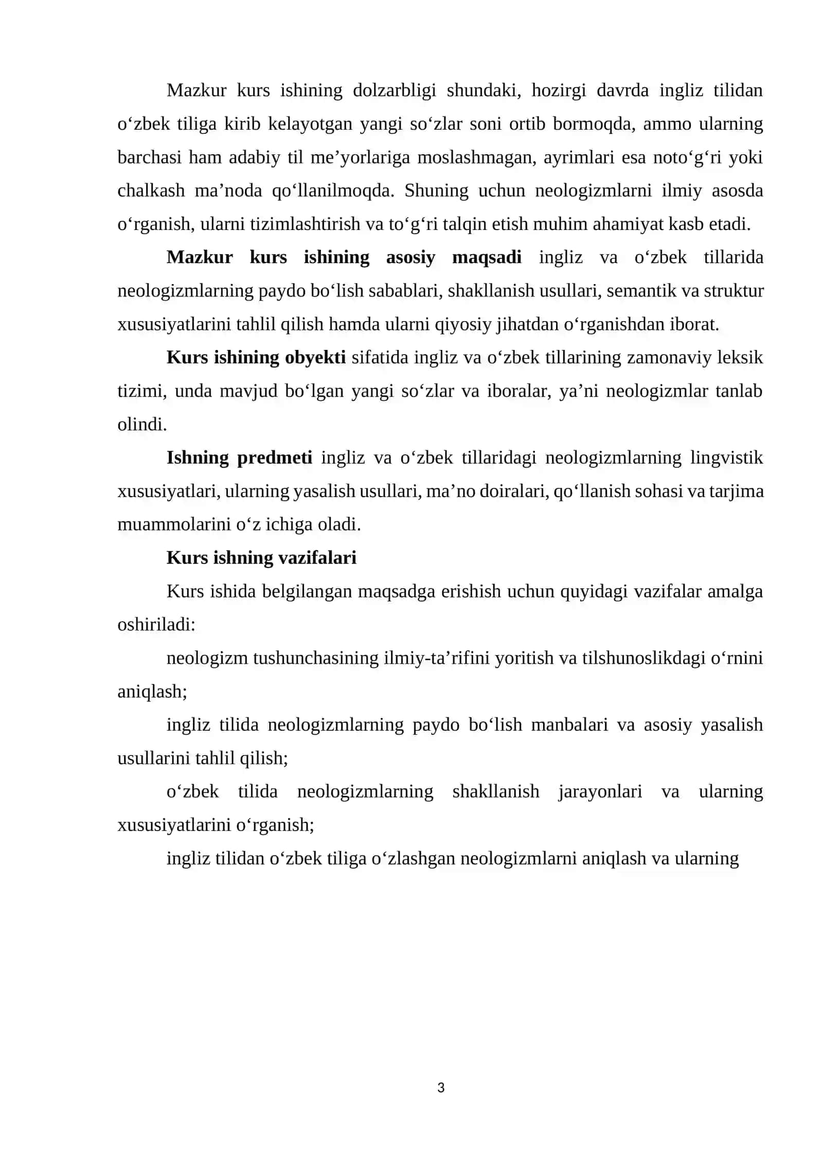Ingliz va oʼzbek tillarida neologizmlar 3
