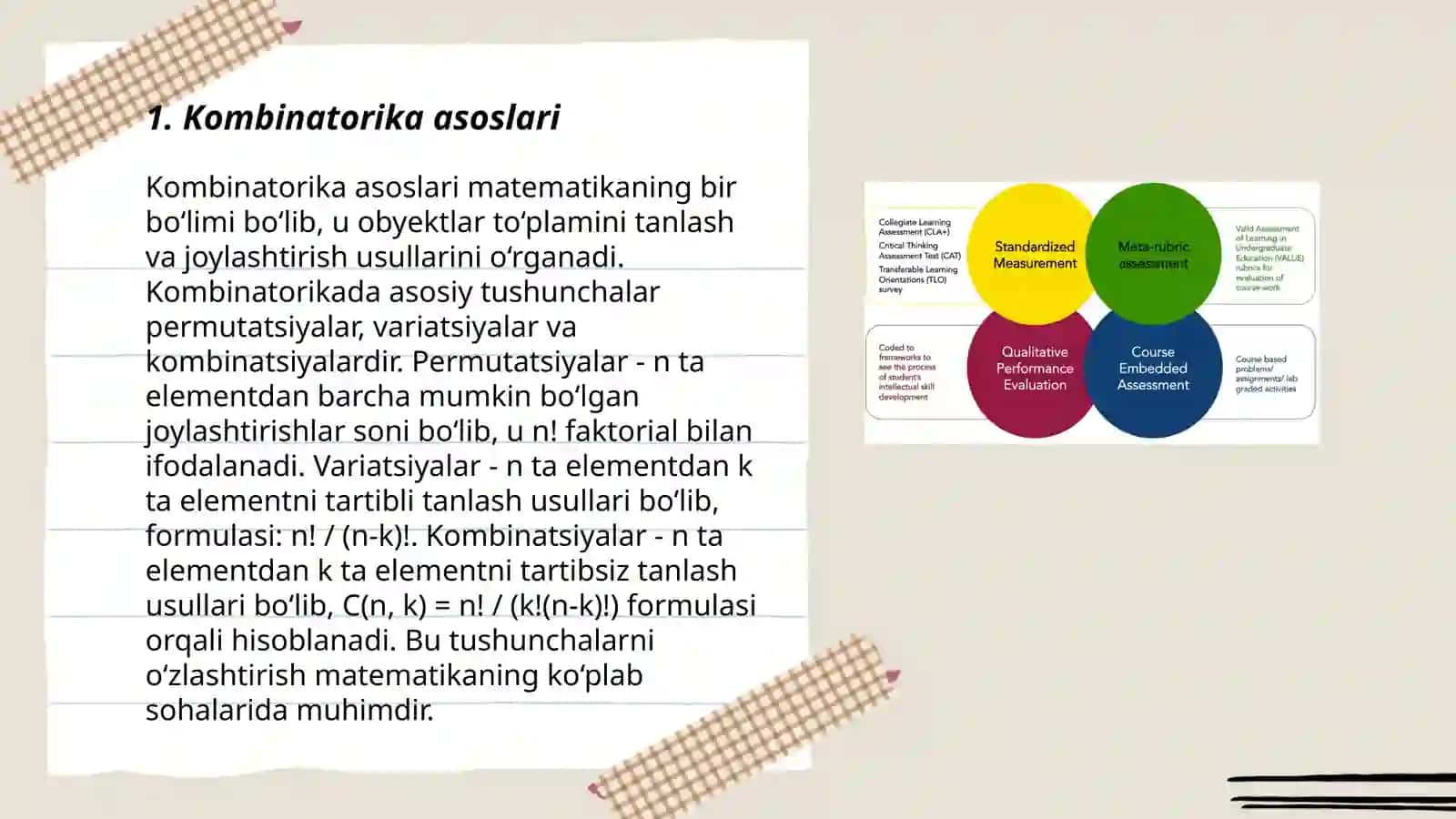 Kombinatorika masalalarini yechish metodikasi 3