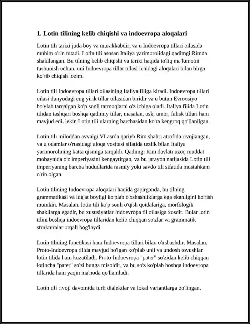 LOTIN TILI TARIXI 3