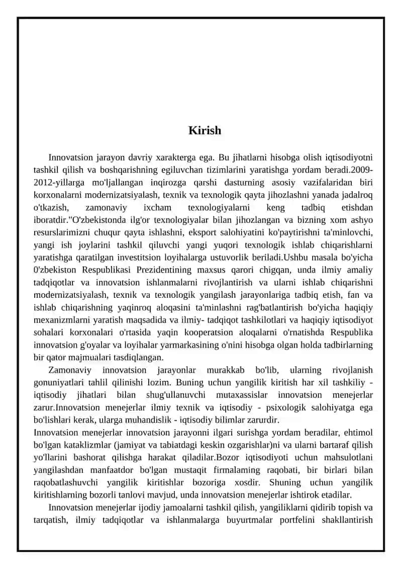 Innovatsion faoliyatni tashkil etish 3