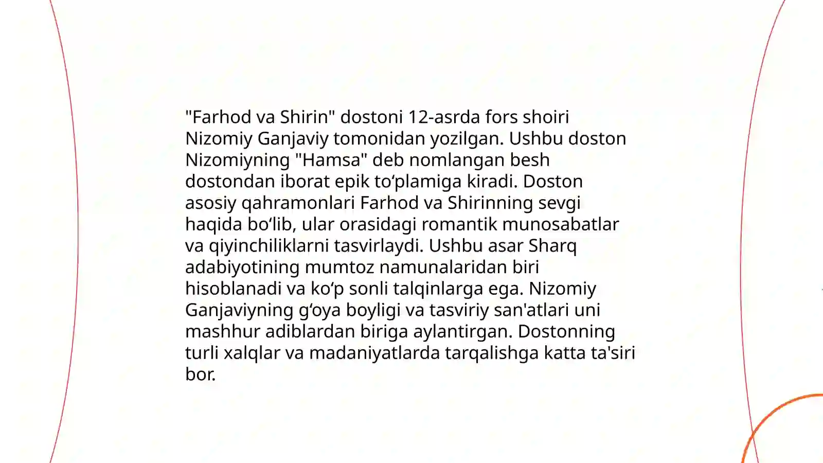 Farhod va Shirin dostoni 3