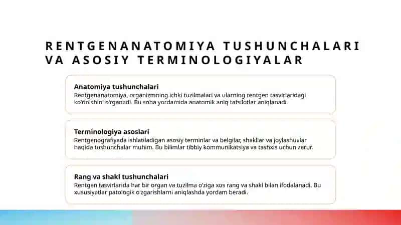 Hazm a’zolarining rentgenanatomiyasi va rivojlanish nuqsonlari. 3